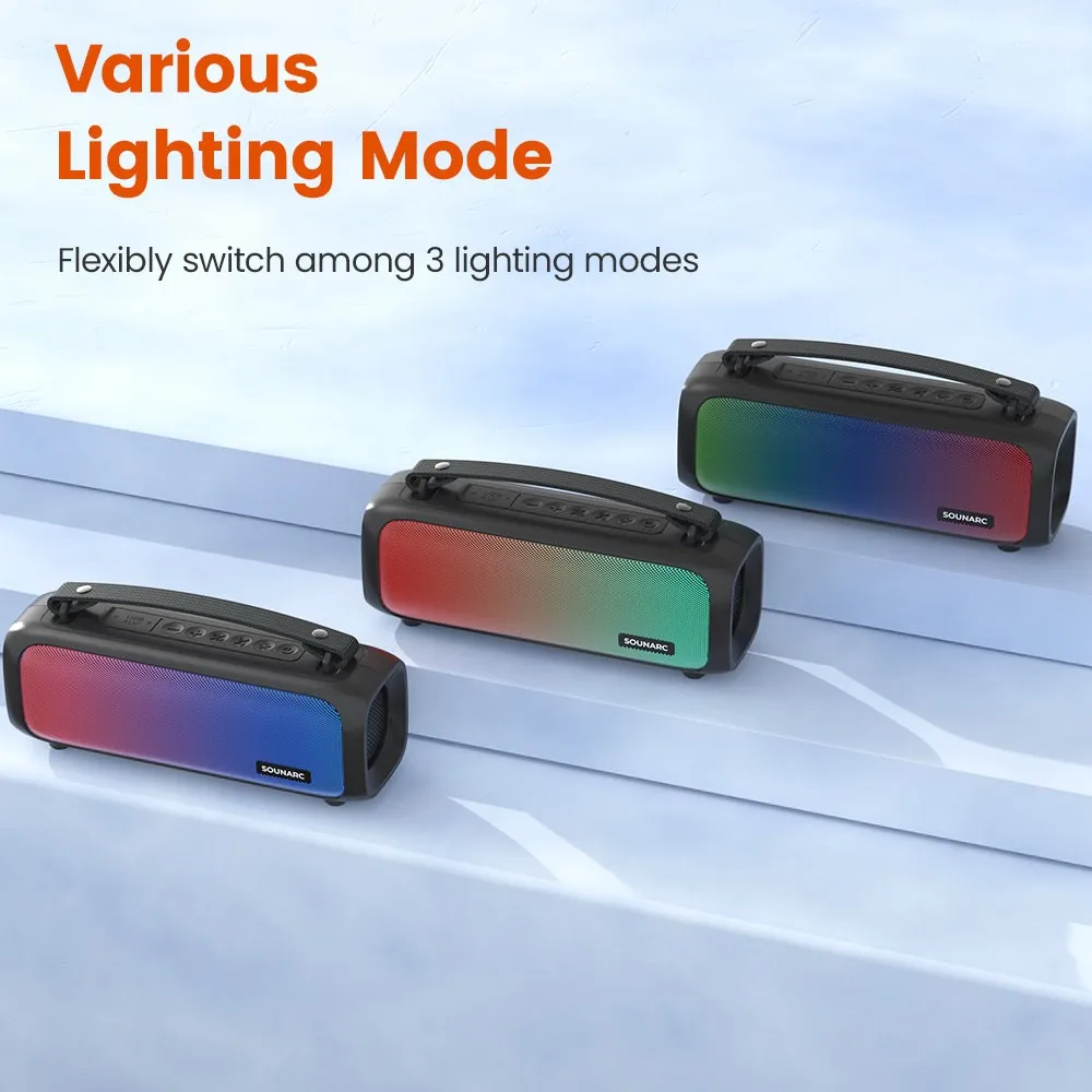 P3 25W portable outdoor speaker, powerful stereo - Image 8