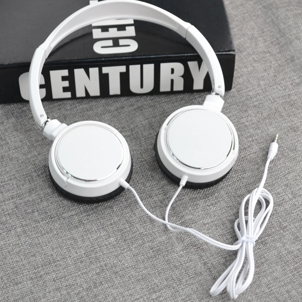 Over Ear Wired Headphones Portable Audio Bass HiFi - Image 7