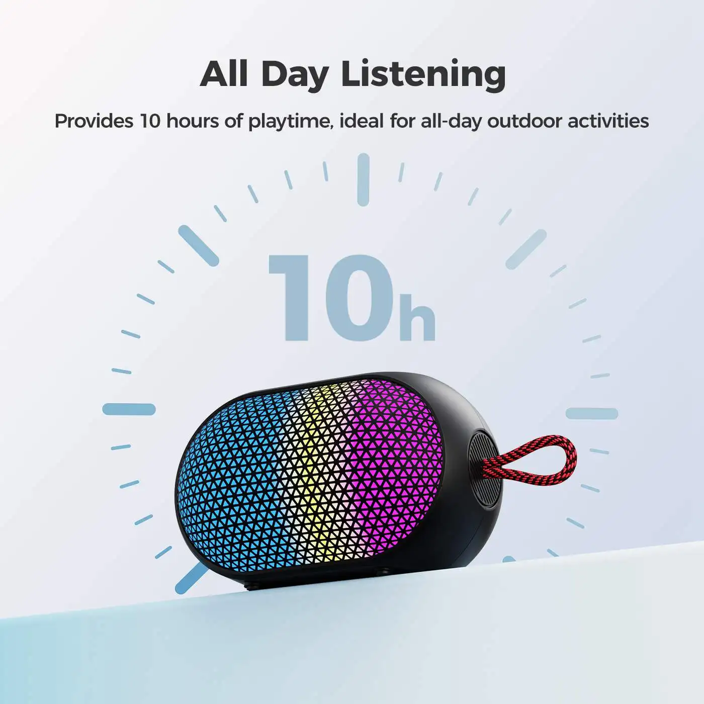 XR3 Mini 5W IPX5 Protable Bluetooth Speaker, - Image 6