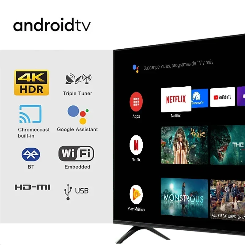 43inch 4K UHD LED TV 50 Pouces - Image 4