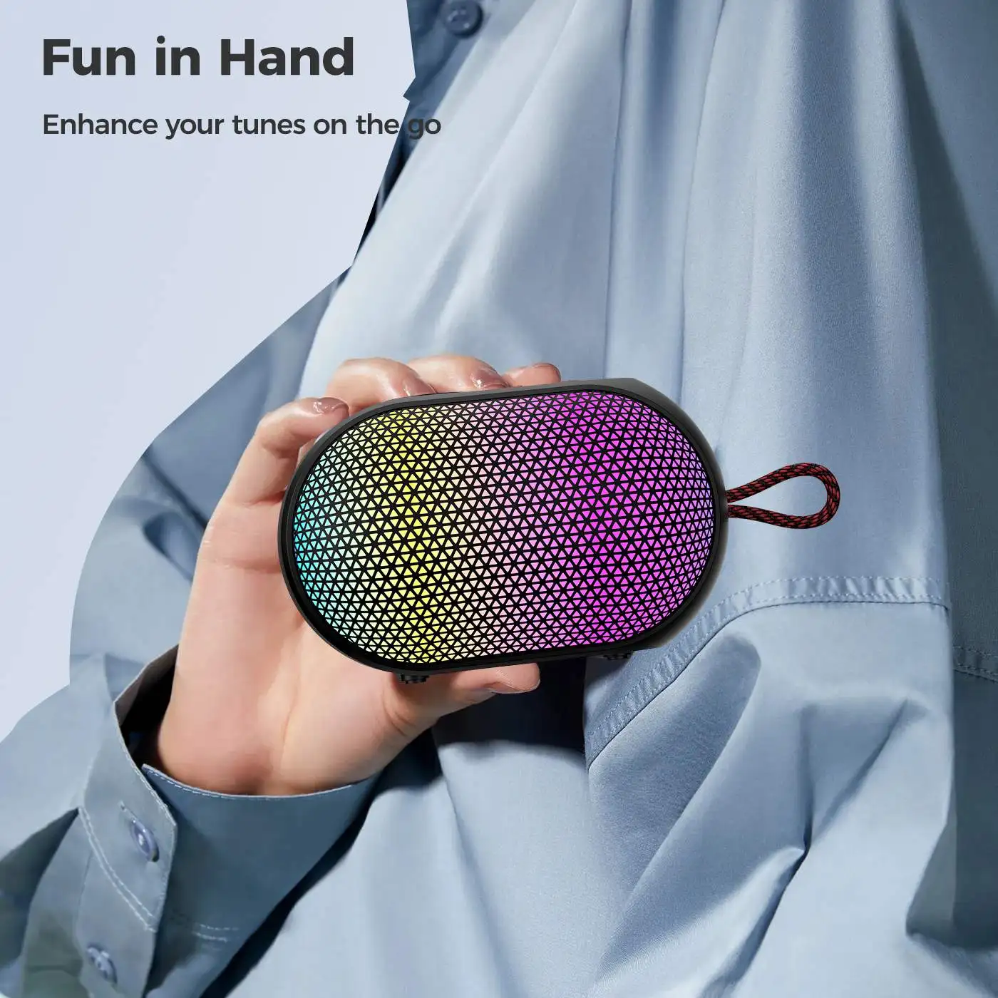 XR3 Mini 5W IPX5 Protable Bluetooth Speaker, - Image 7