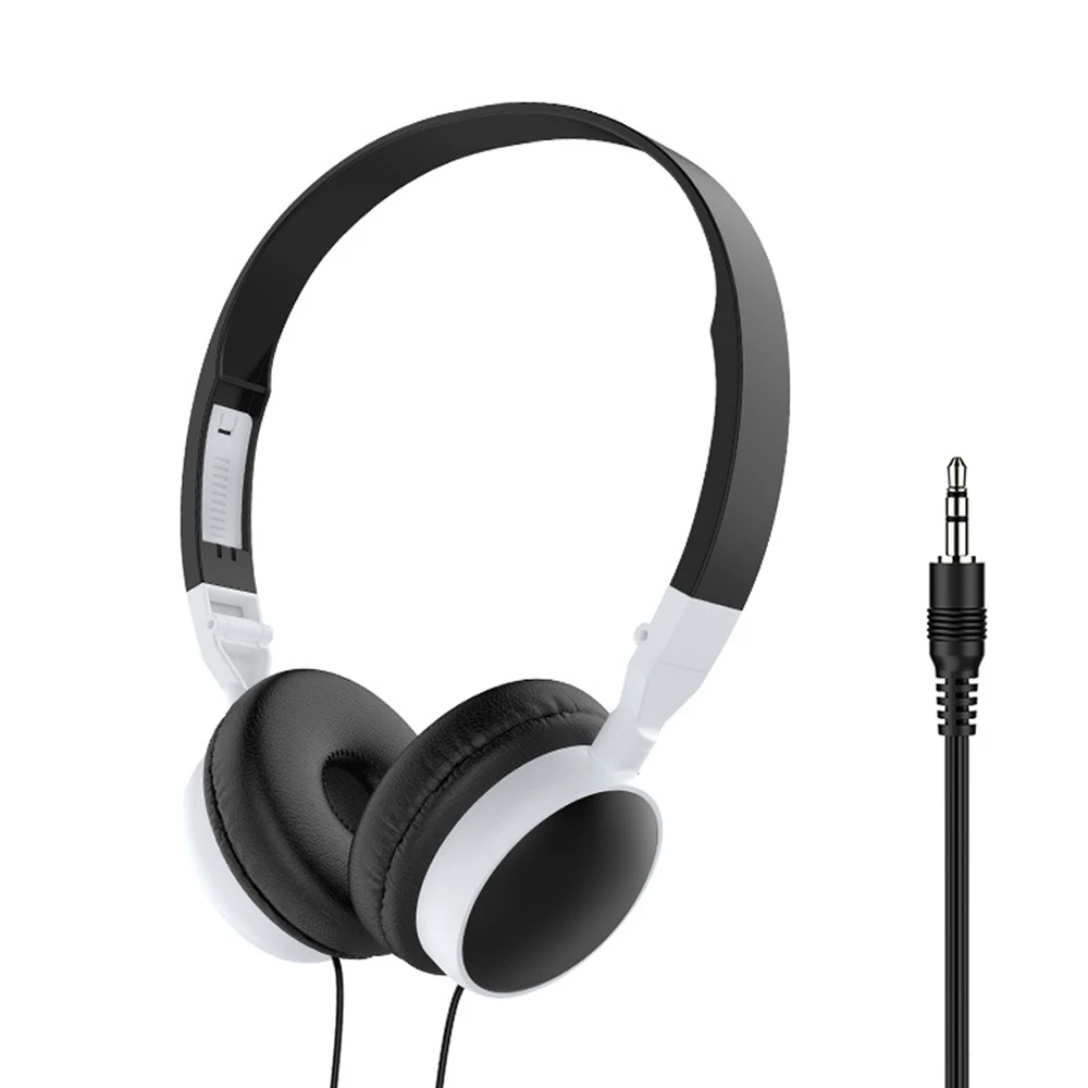 Over Ear Wired Headphones Portable Audio Bass HiFi - Image 5